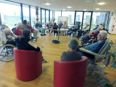 A l'EPHAD Saint Jean